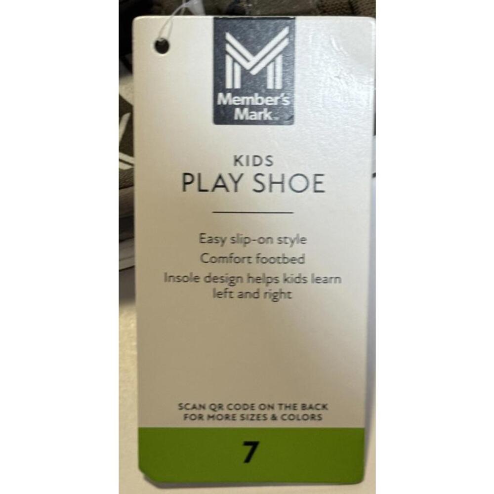 Member's Mark Toddler Boys Play Shoe Sneakers Camouflage Pattern  Size 7 NWT NEW - Picture 4 of 4